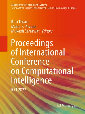 cover image of Proceedings of International Conference on Computational Intelligence